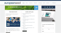 Desktop Screenshot of european-seed.com