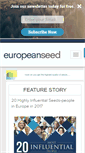 Mobile Screenshot of european-seed.com