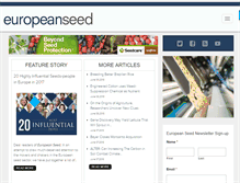 Tablet Screenshot of european-seed.com